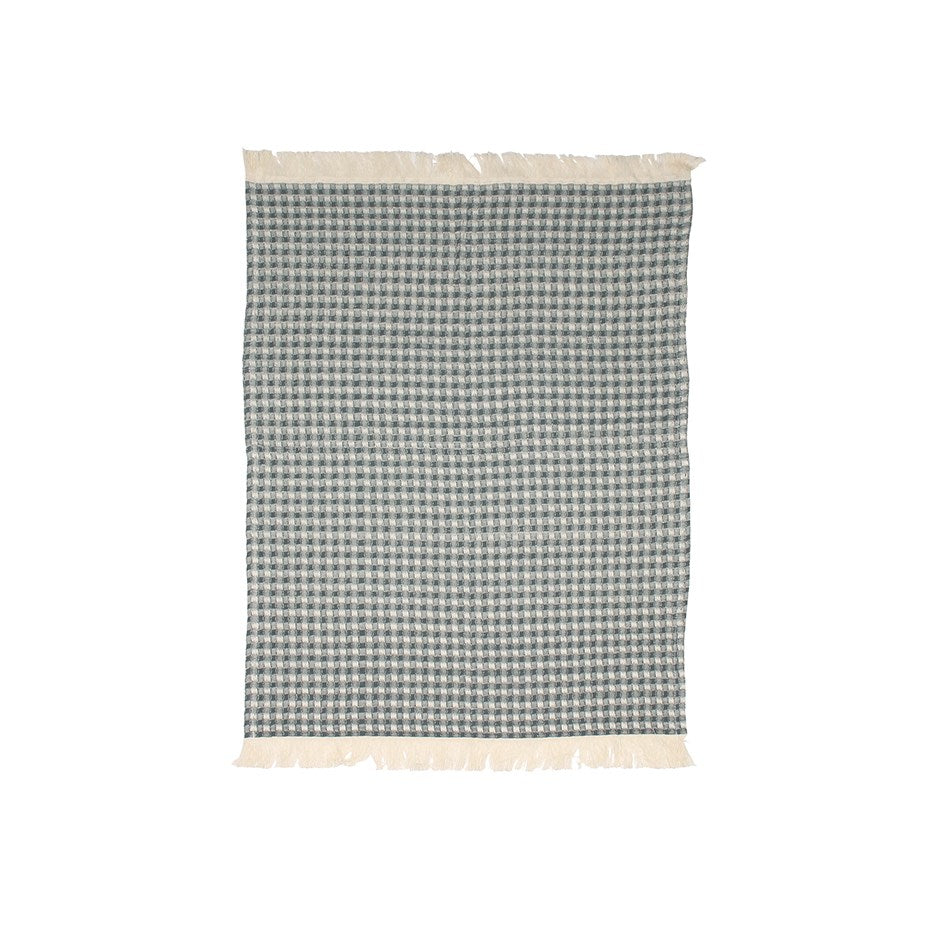 Serviette à Mains Gauffrée - Charbon