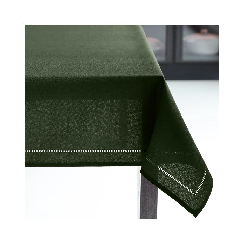 Nappe de table HEMSTITCH - Verte