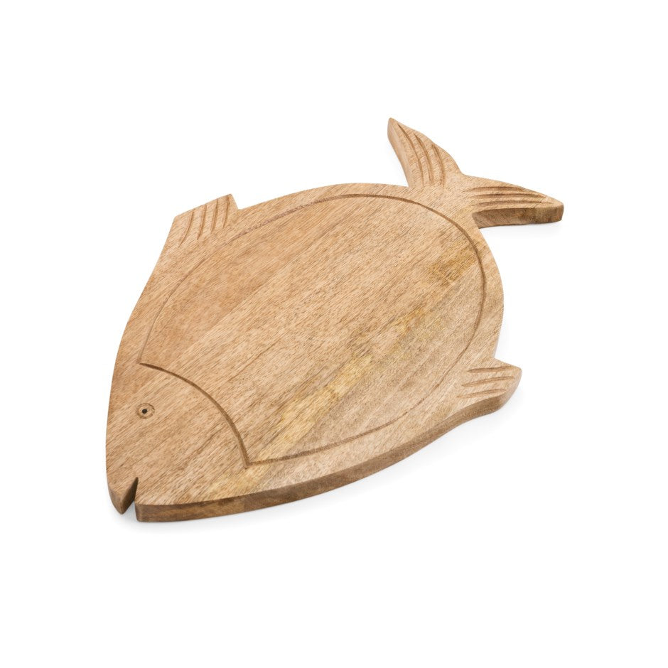 Planche à découper en forme de poisson