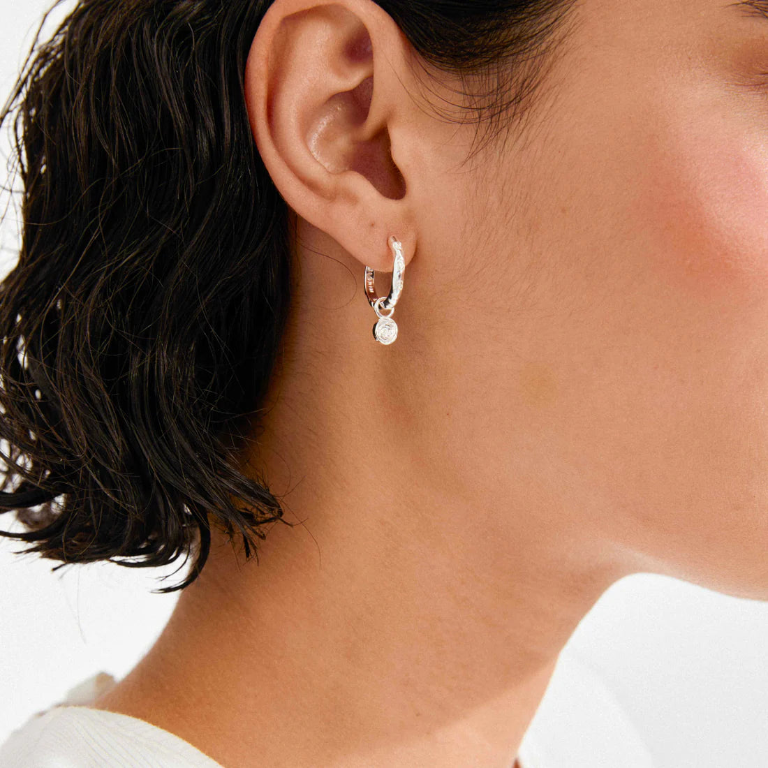 FIRE Spiral Drop Earrings