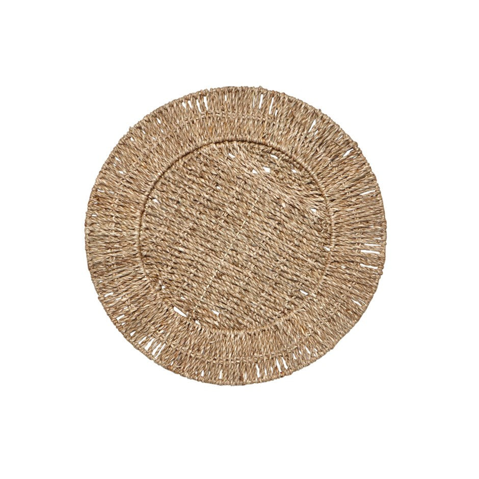Woven Serving Dish - Natural