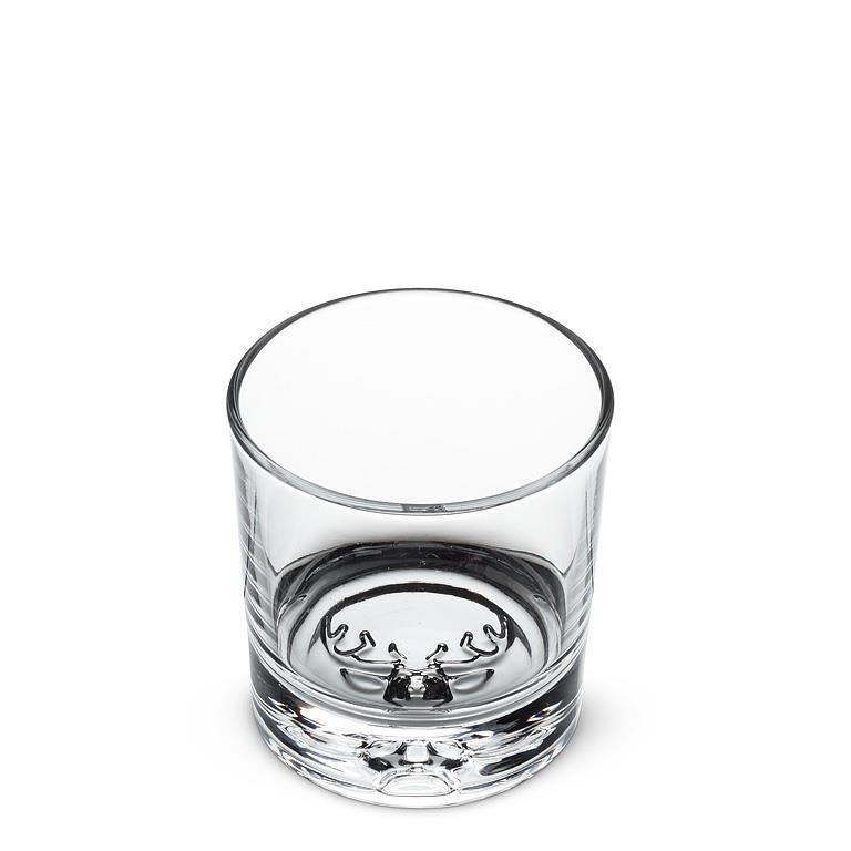Verre à fond cerf