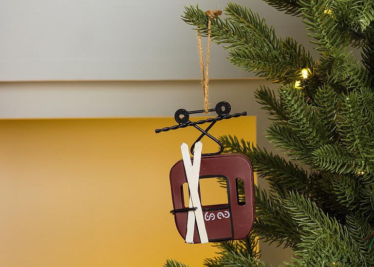 Décoration de Noël - Télécabine