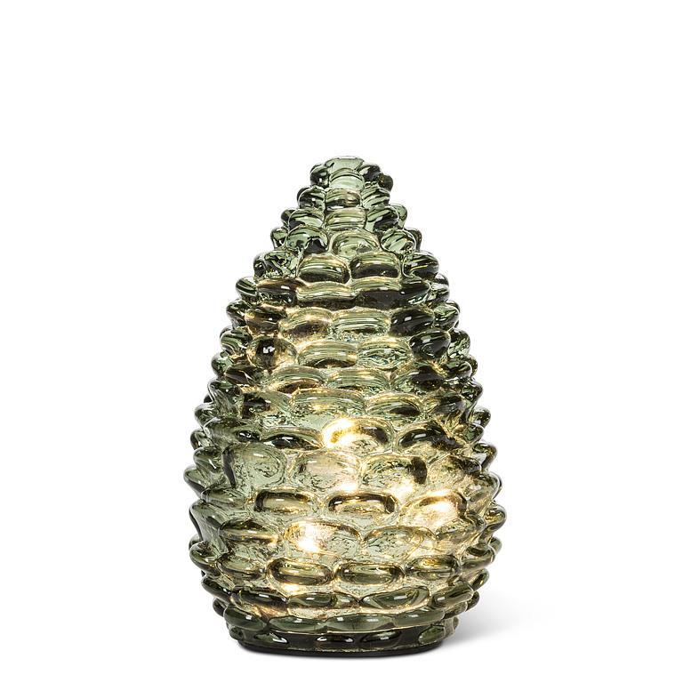 Lampe en pomme de pin - vert