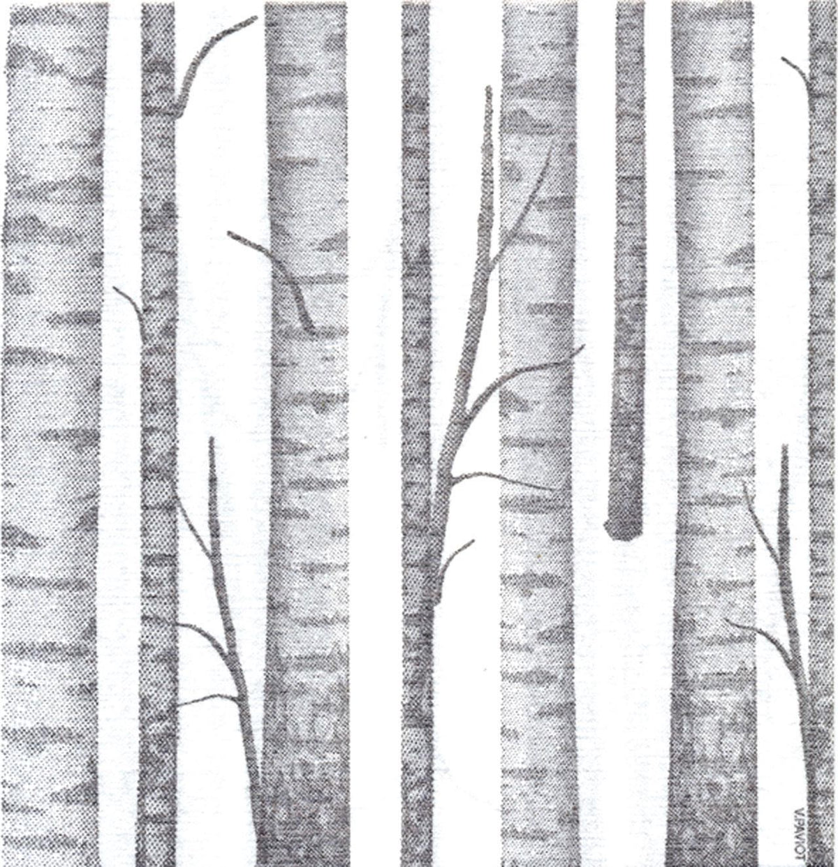 Serviette de Table Paviot - Bois gris