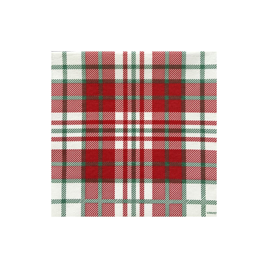 Nappe Écossaise Verte jetable – Françoise Paviot