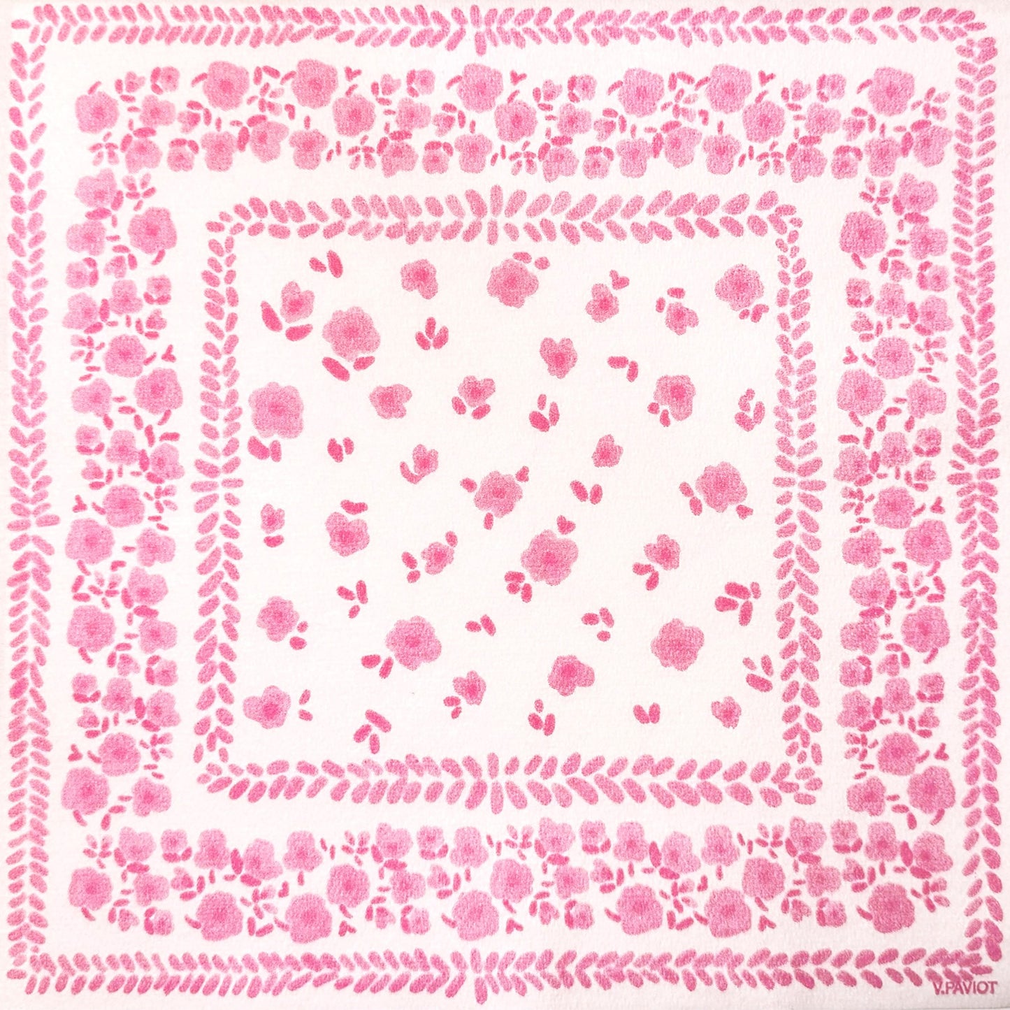 Paviot Napkin - Pink Bandana