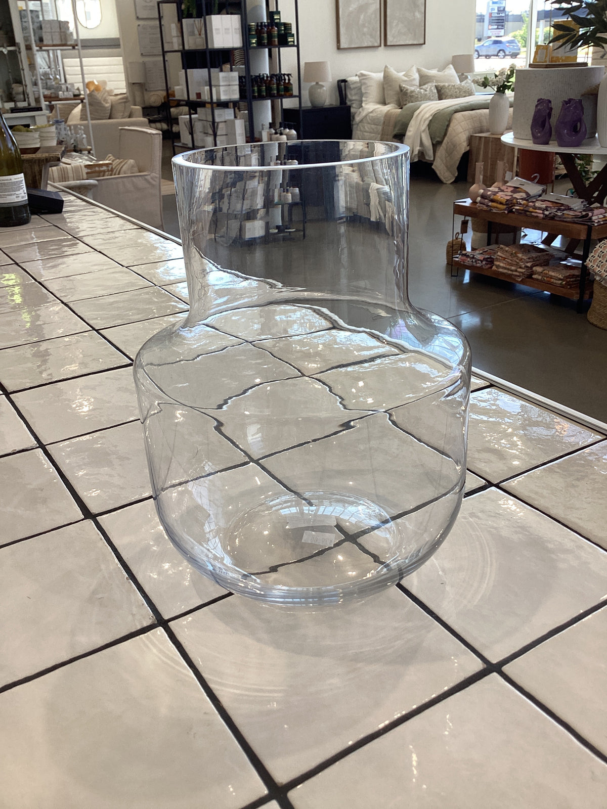 Vase en verre Actim