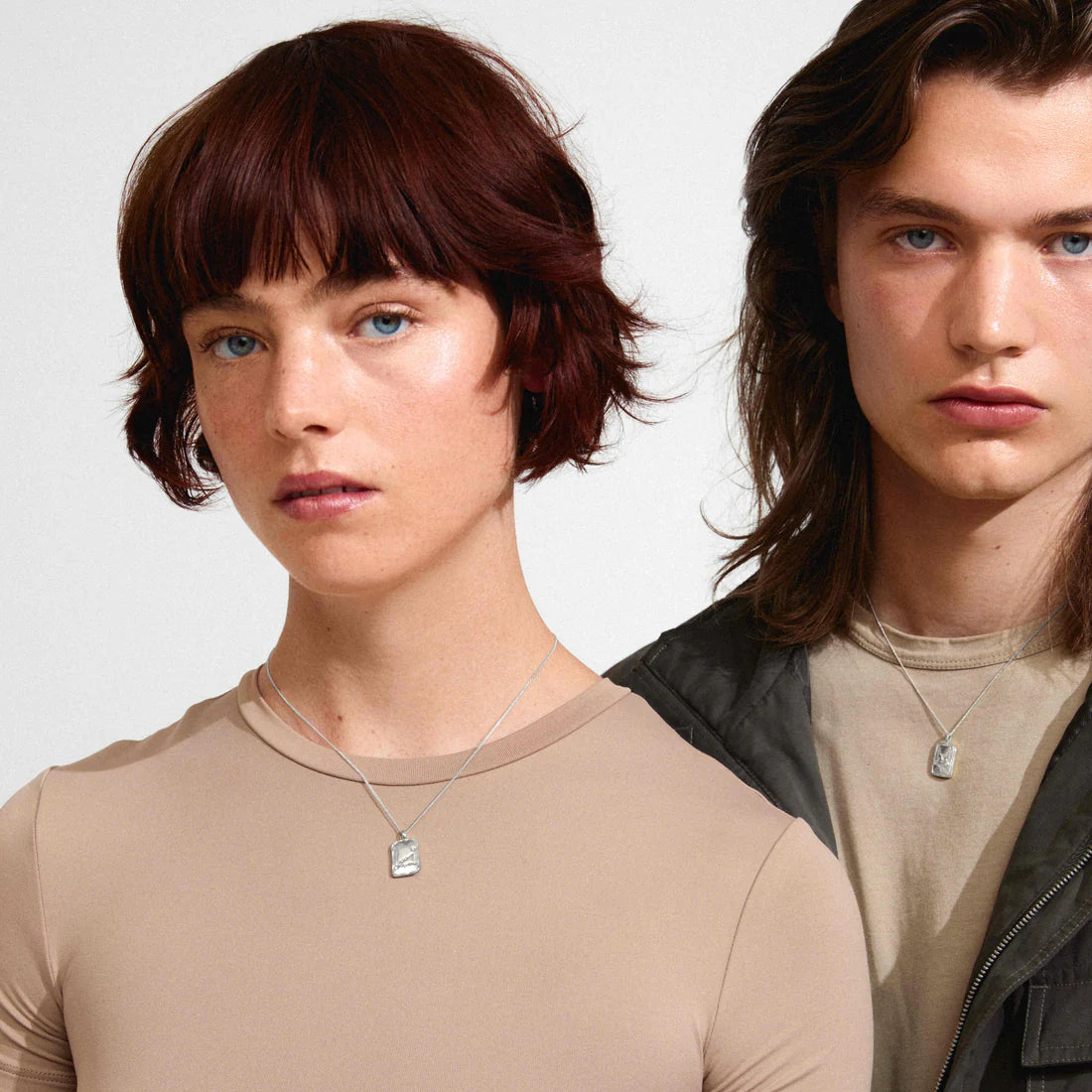 CAPRICORN Zodiac Necklace - Silver Plated