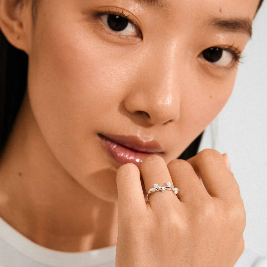 LULU Bague perles