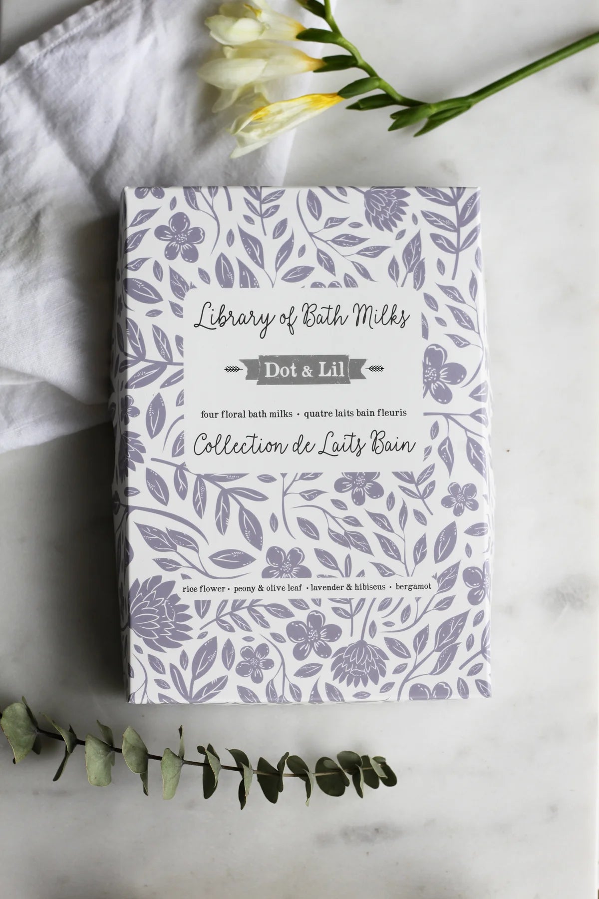 Bath milk collection box