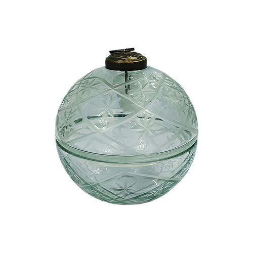 Glass Ornament Pot - 4"
