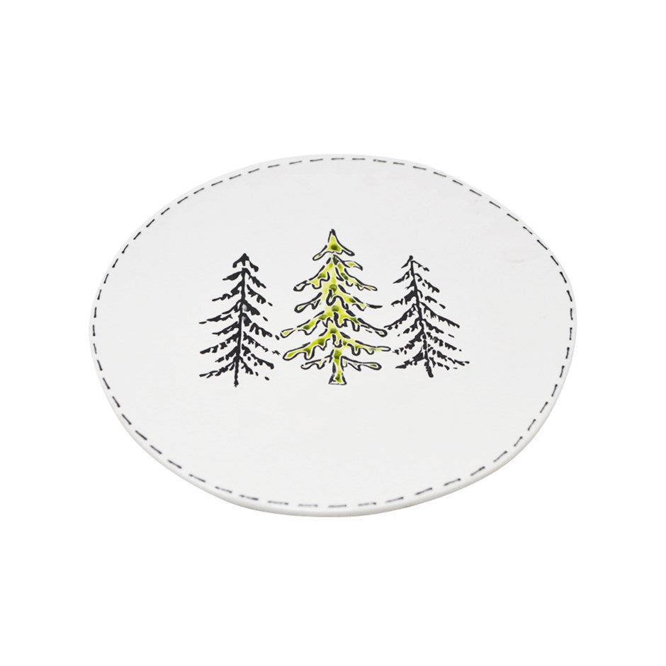Three Fir Trees Plate