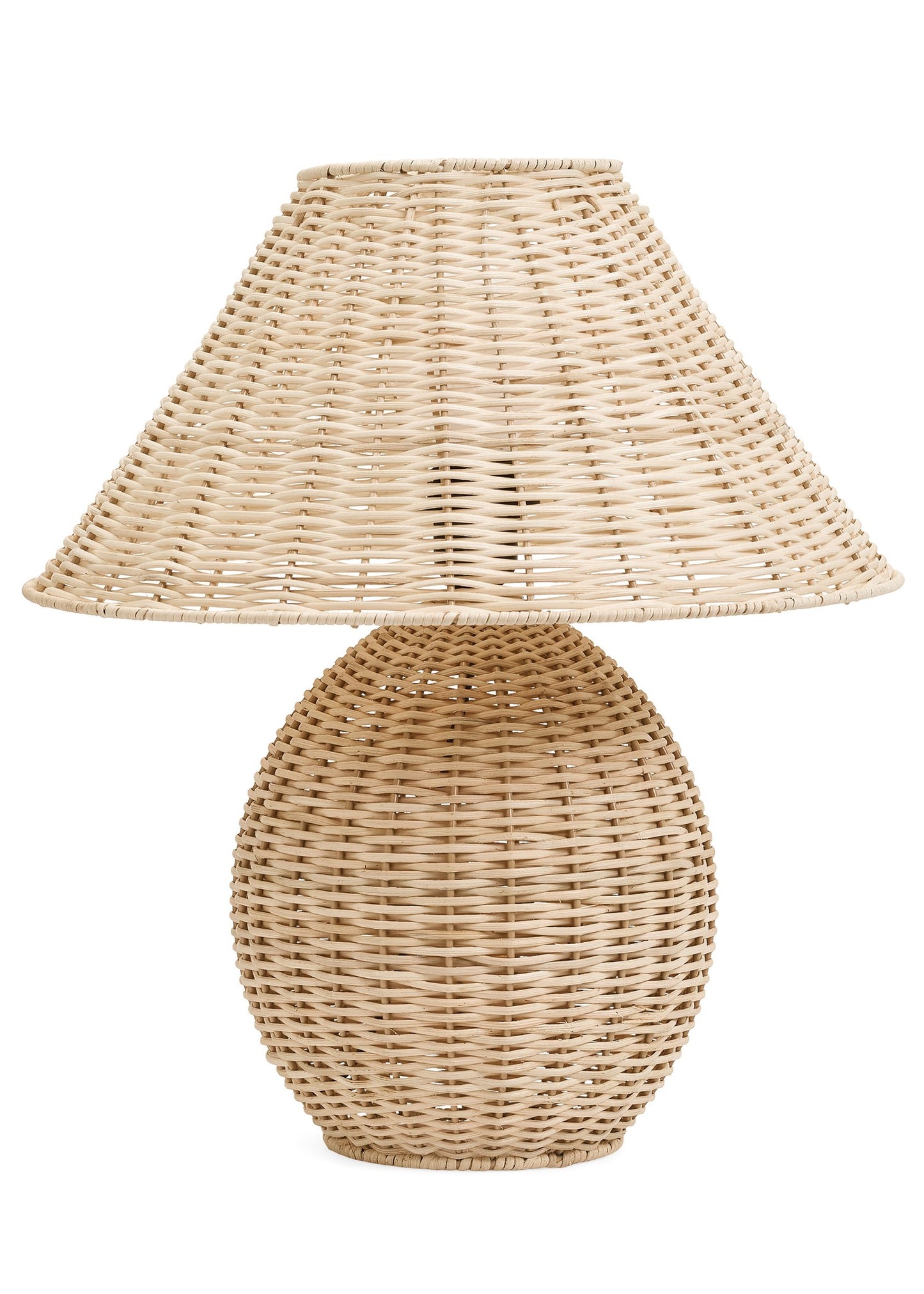 Lampe de chevet en rotin - Naturel