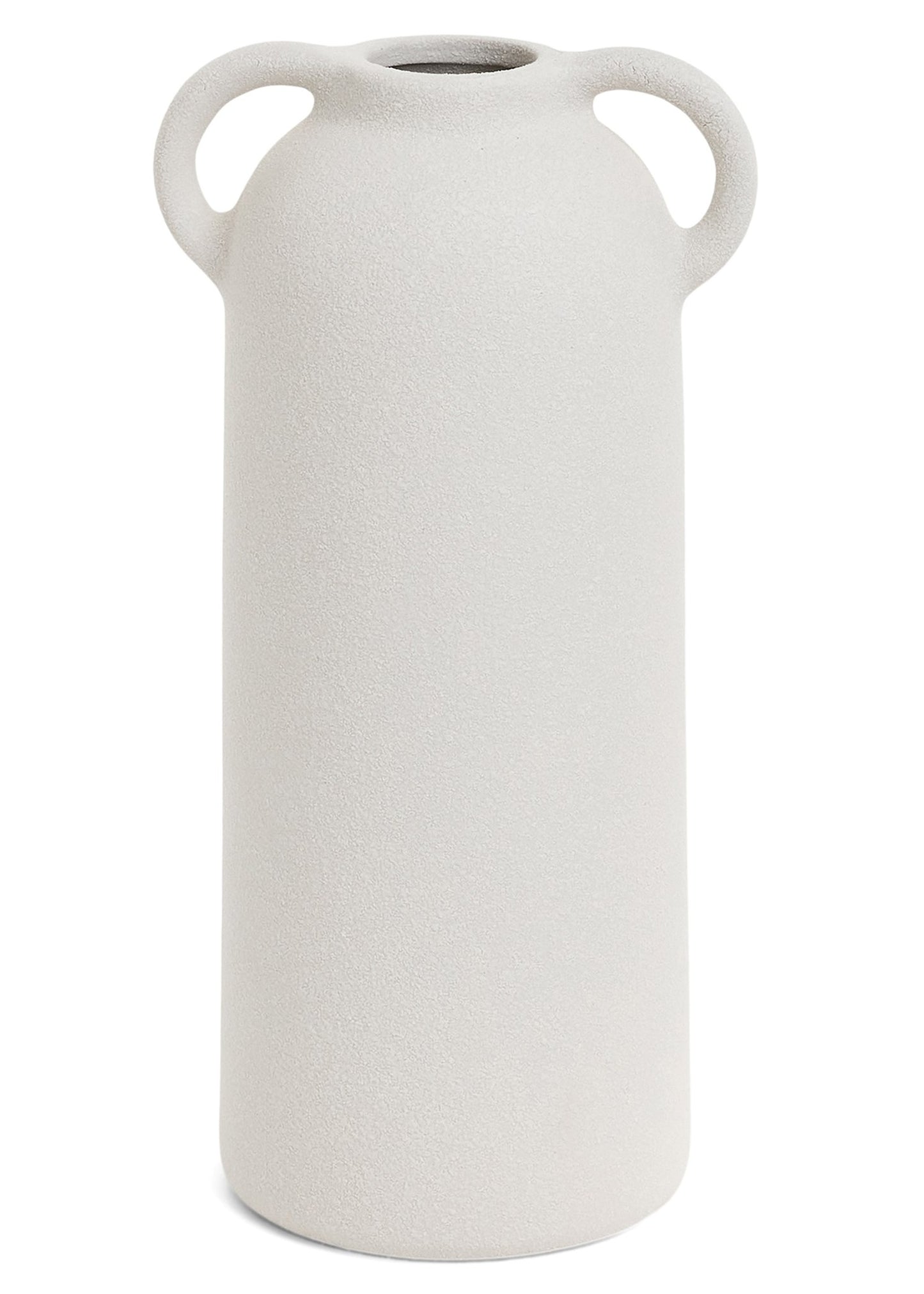 Vase à poignées écru Loxton - Grand