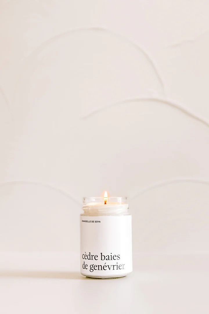 Soy Candle - Cedar Juniper Berries