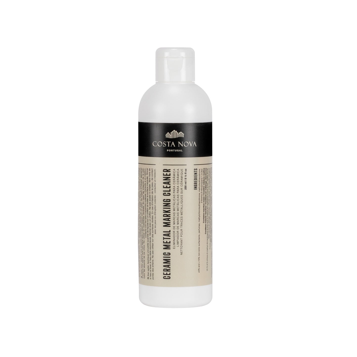 Nettoyant pour traces de métal sur la céramique