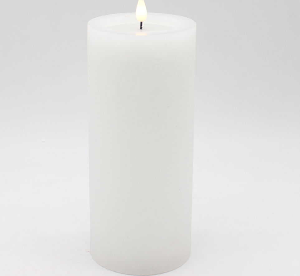Chandelles piliers blanches à DEL – 4"i