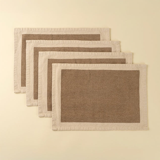 Napperon Canvas - Sable