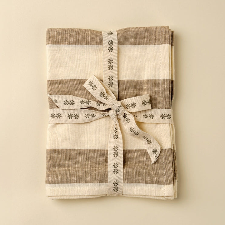 Hampton Dish Towels - Sand