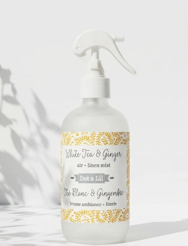 Room & Linen Spray – White Tea & Ginger
