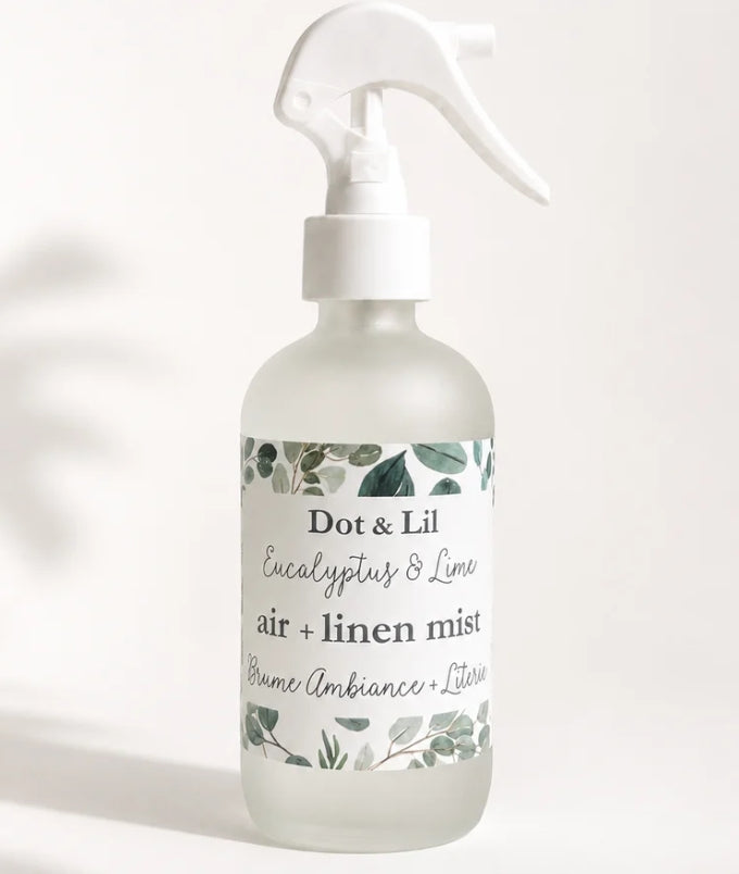 Bruine d'ambiance & literie - Eucalytpus & Lime