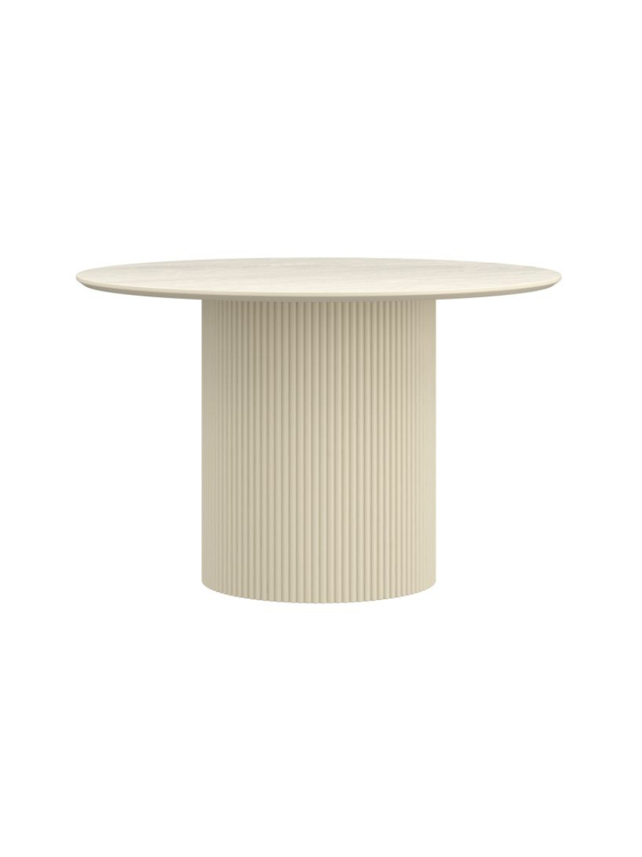 Ivory Round Dining Table - Tovas