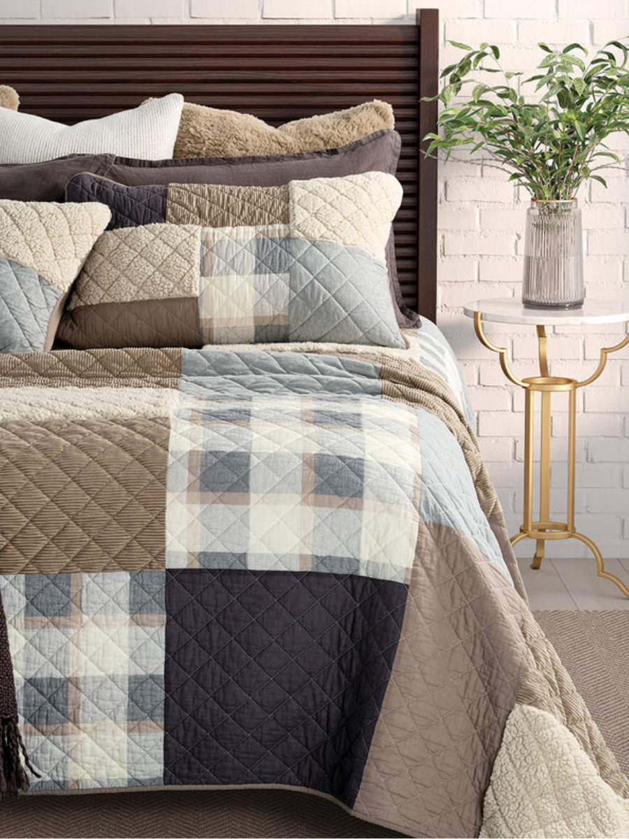 Alpine - Patchwork Printed Quilt