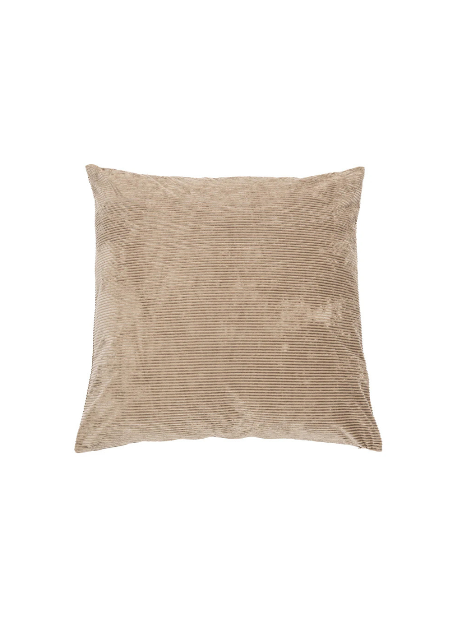 Corduroy - Coussin Décoratif Taupe