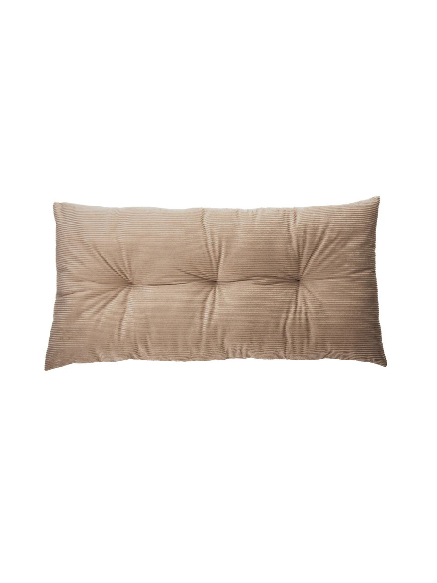 Corduroy - Coussin Long Taupe