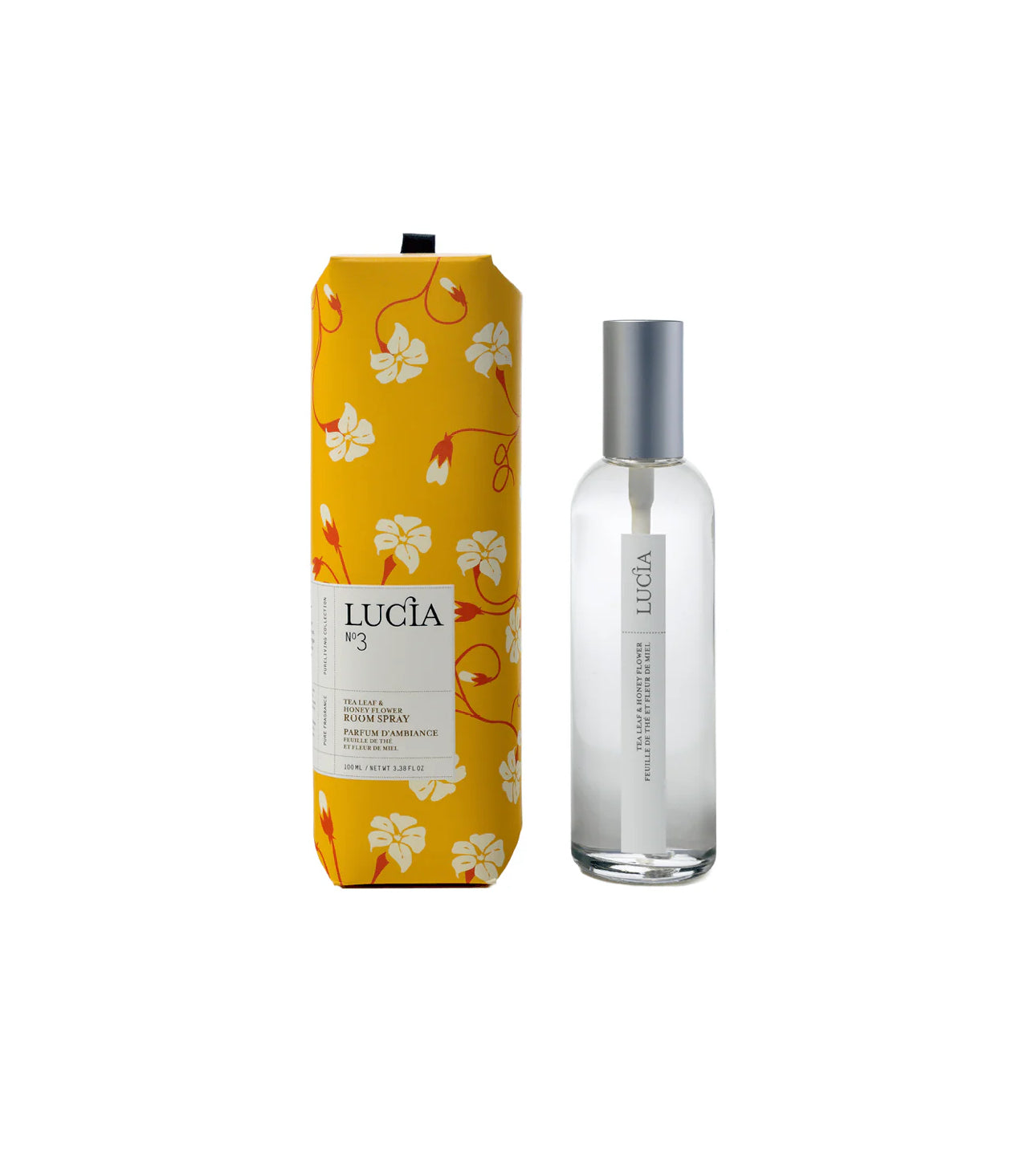 N°3 Parfum d’ambiance Feuille de thé et fleur de miel - Lucia