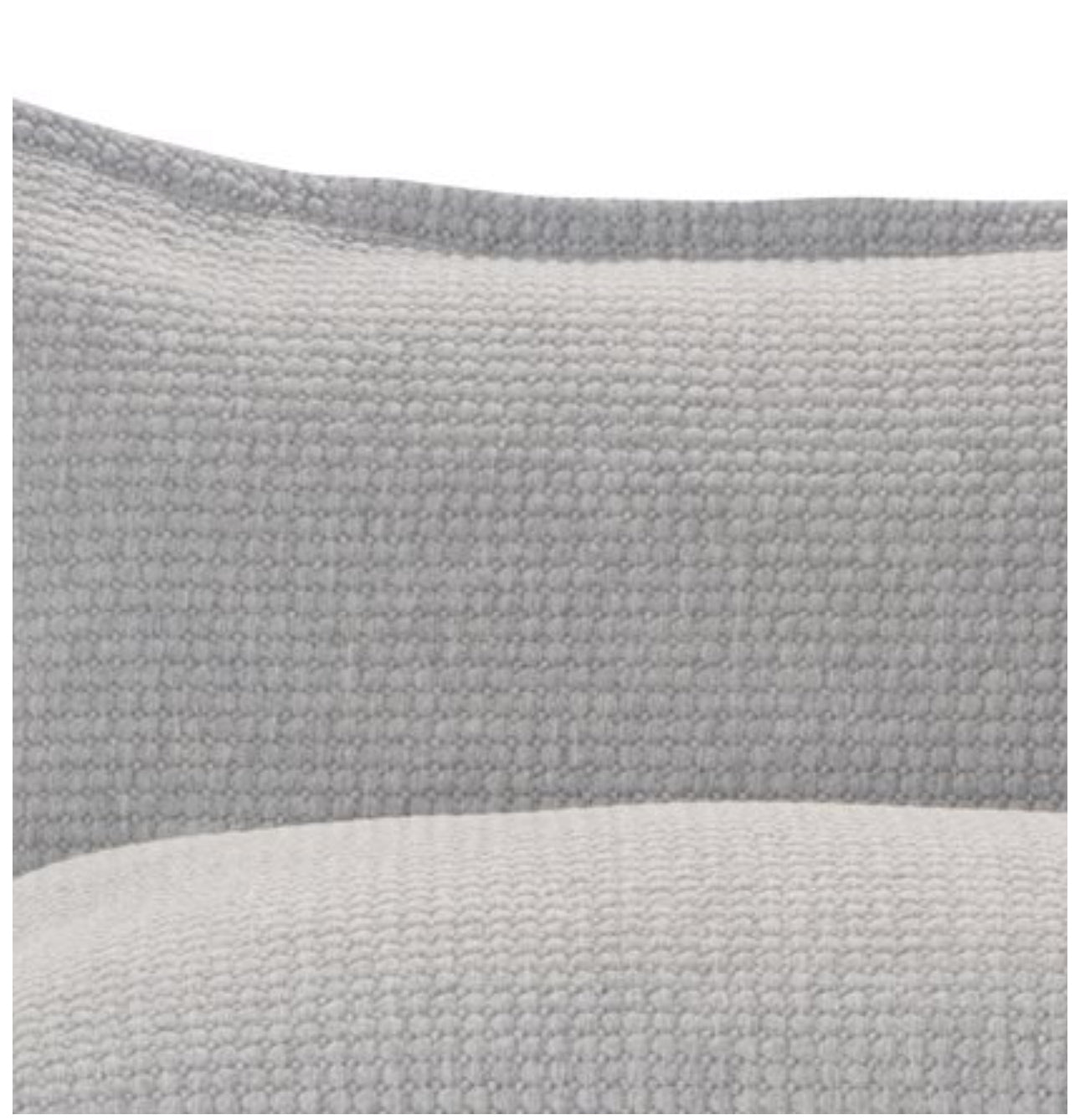 Rustic - Housse de couette piquée grise