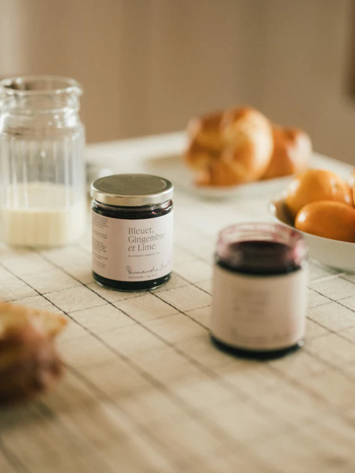 Tartinade Bleuet, Gingembre et Lime - Dimanche Matin