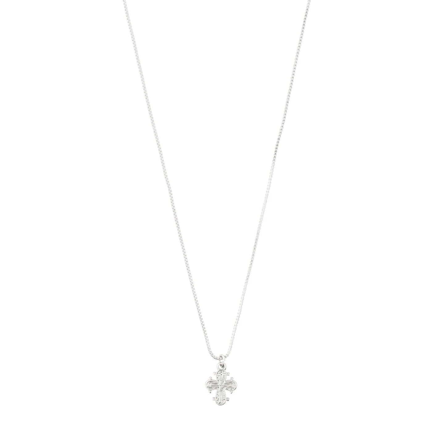 DAGMAR collier avec mini pendentif - plaqué argent