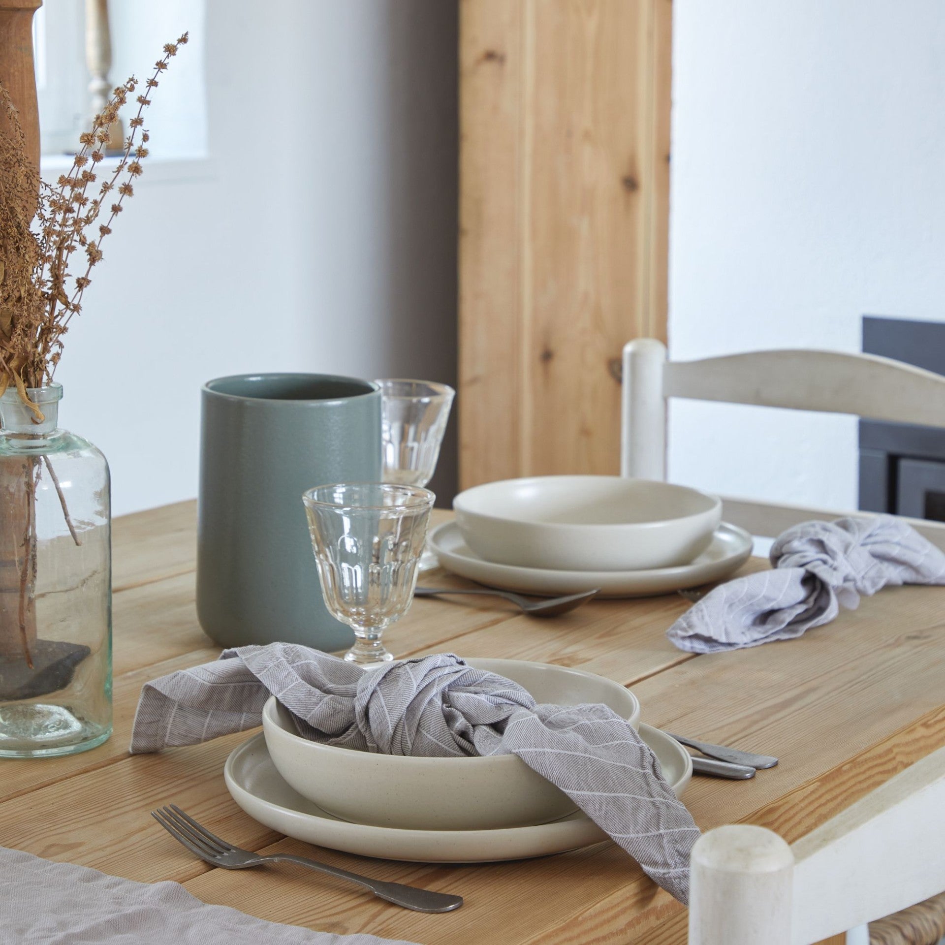 Assiette à Dîner - Pacifica Vanille