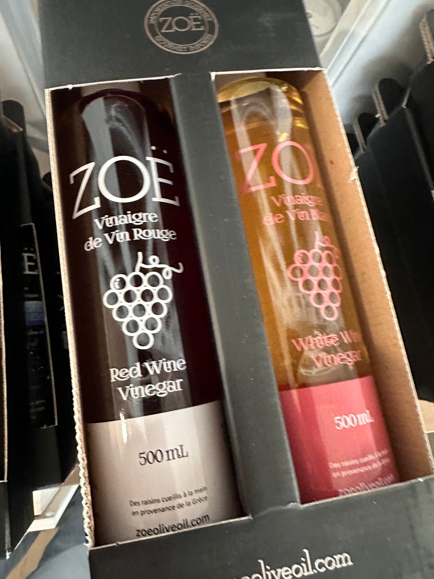 ZOË Vinegar Duo 500ML