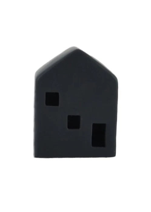 Maison LED en Céramique Noire