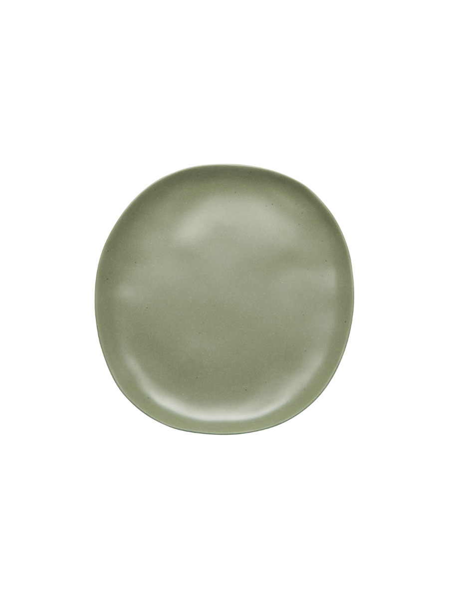 Fresco Melamine Dinner Plate – Moss