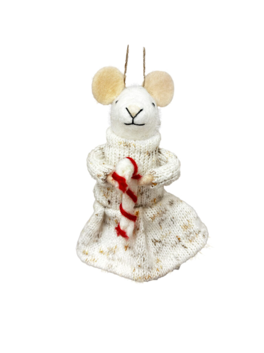 Souris en laine – Léa