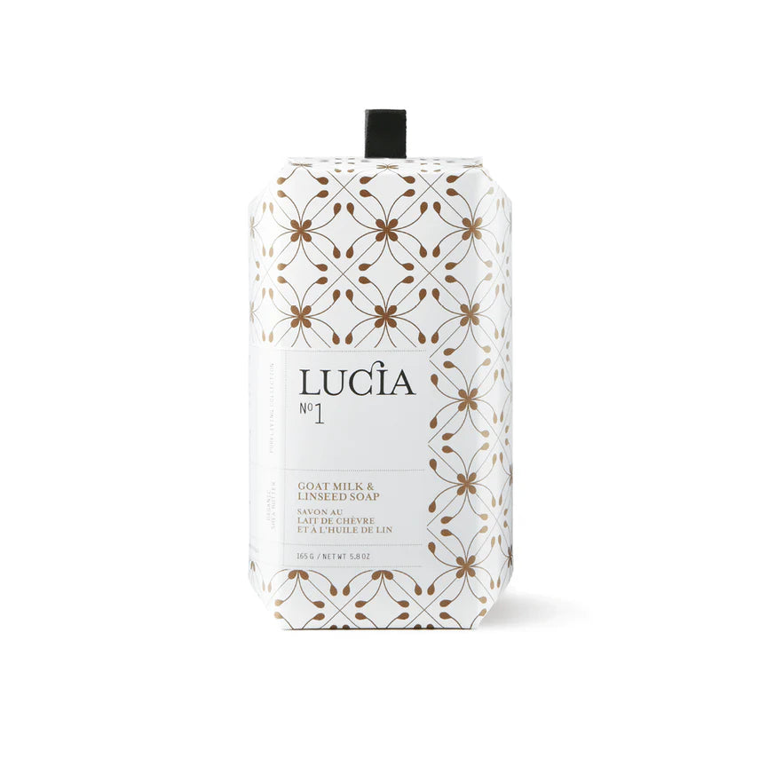 N°1 Soap with goat's milk and linseed oil - Lucia