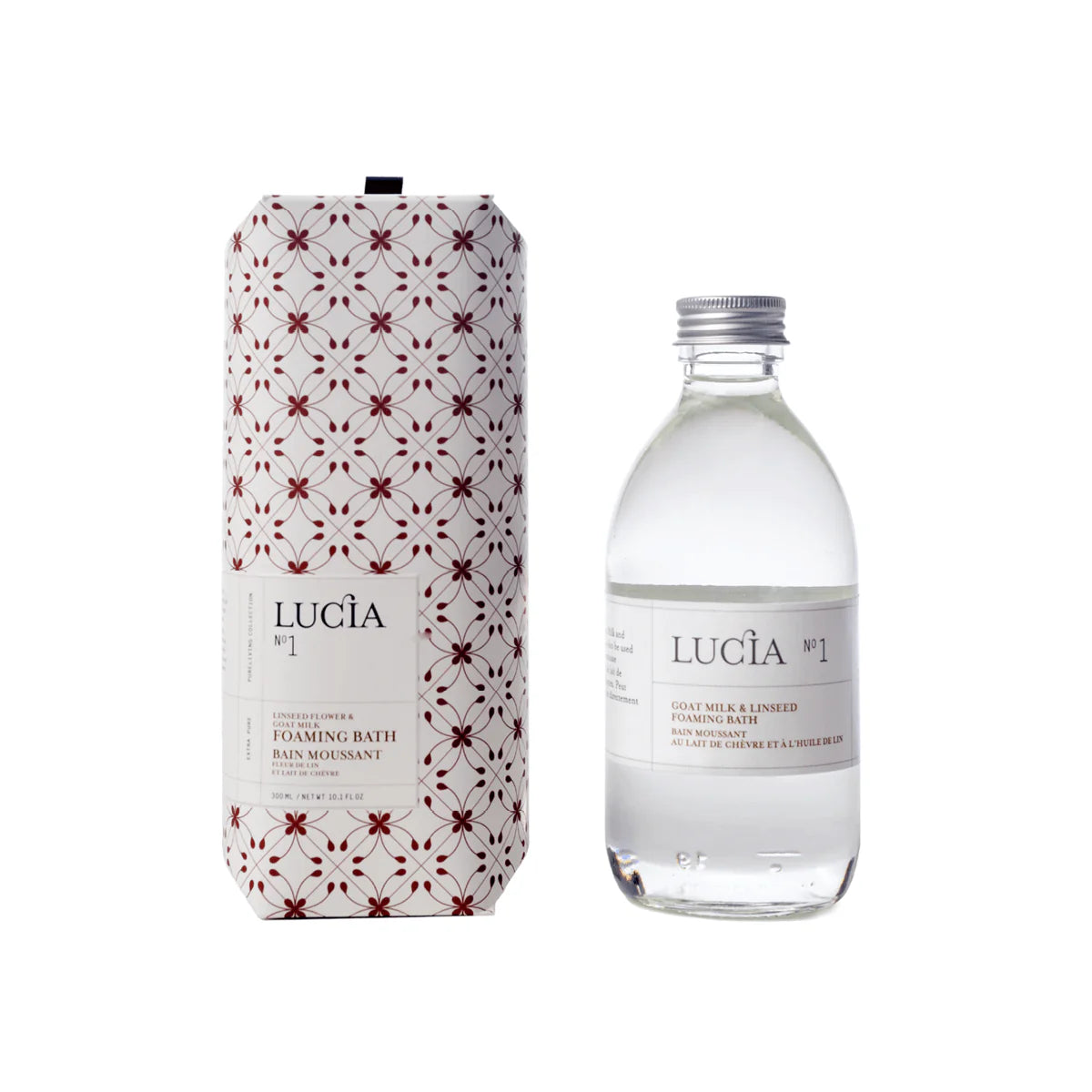 N°1 Bain moussant au lait de chèvre et à l’huile de lin - Lucia