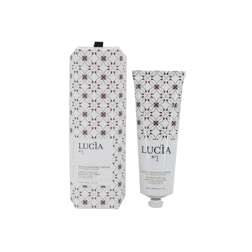 N°1 Hand & body cream with goat's milk and linseed oil - Lucia