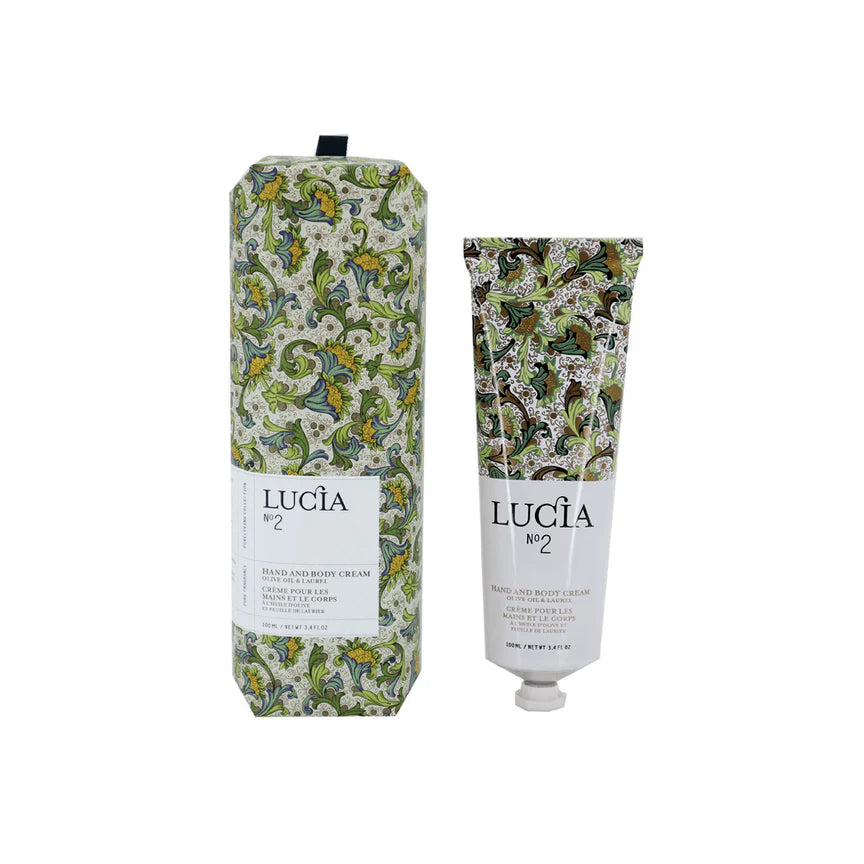 N°2 Hand & body cream with olive oil and bay leaf - Lucia