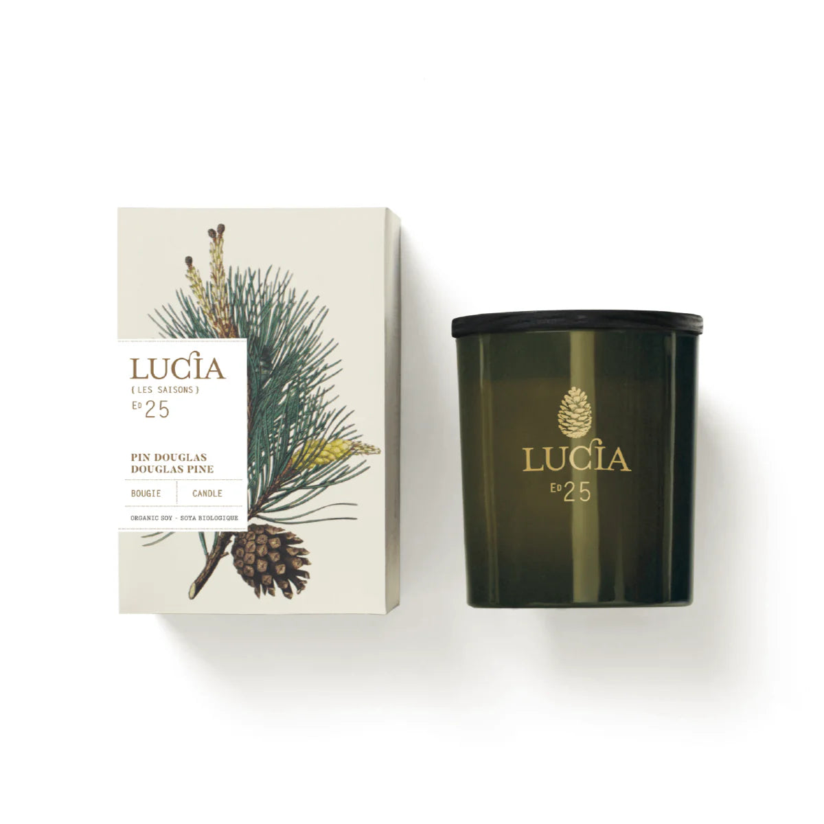 N°25 Bougie de Soja Pin Douglas - Lucia