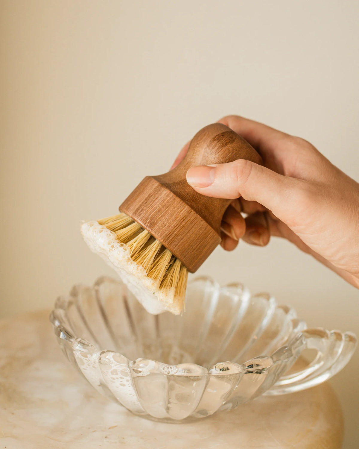 Wooden Scrub Brush - La Belle Excuse