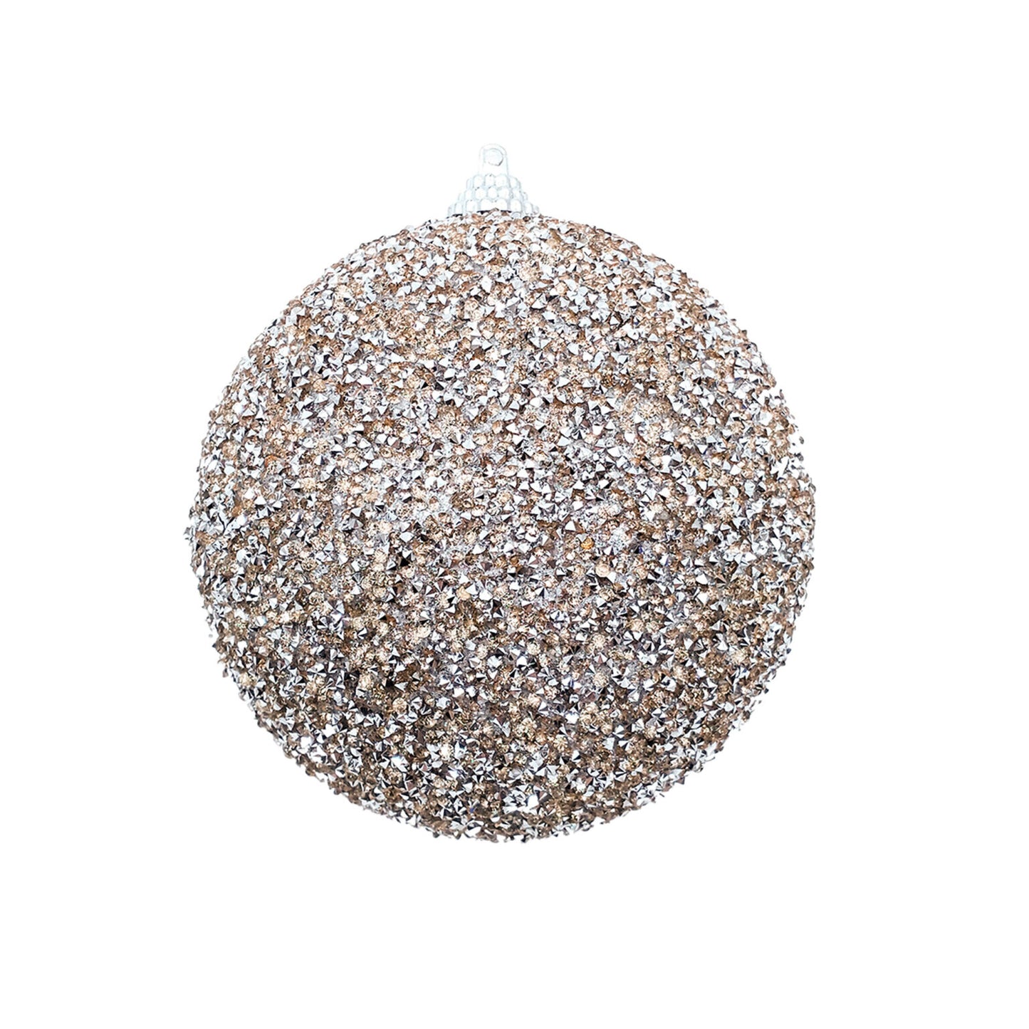 Decorative mini-diamond ball – Champagne 4”