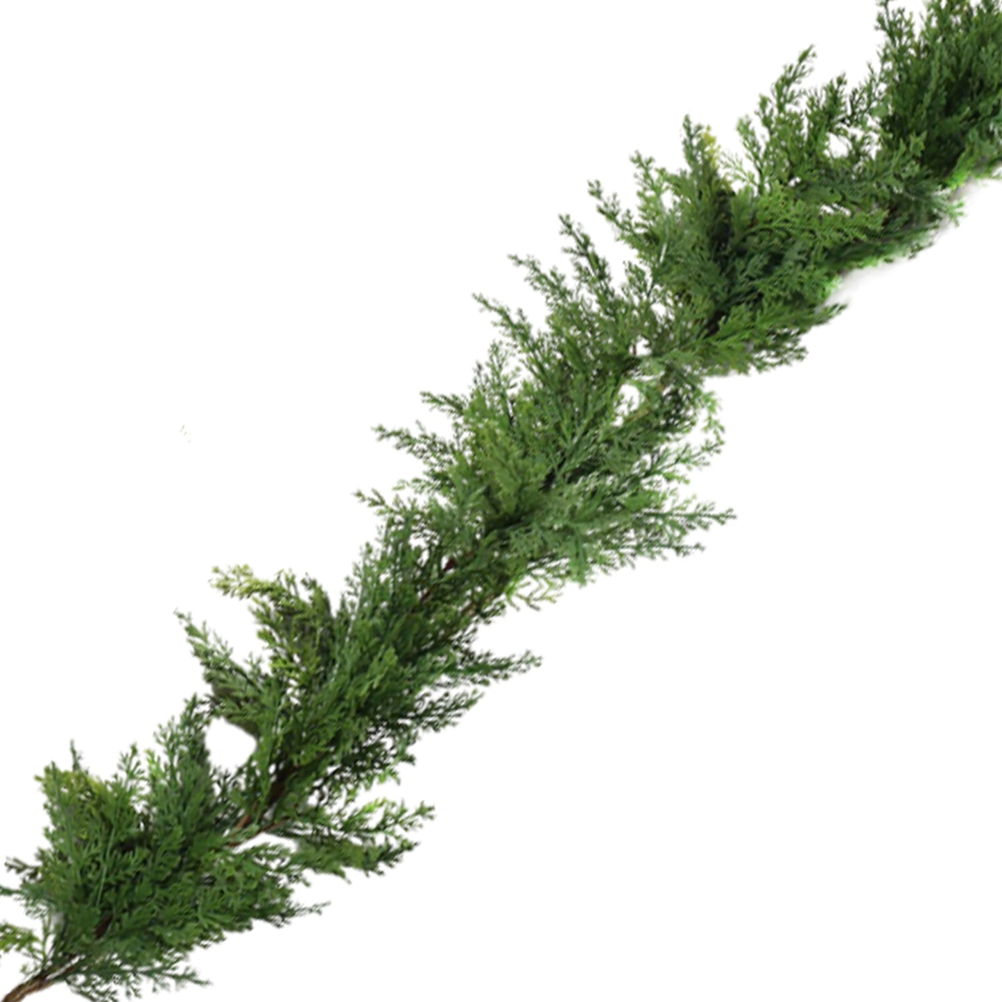 Guirlande de cèdre toucher naturel 9 po
