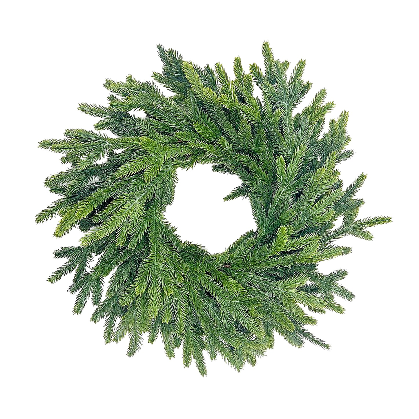 Couronne de sapin 24 po verte