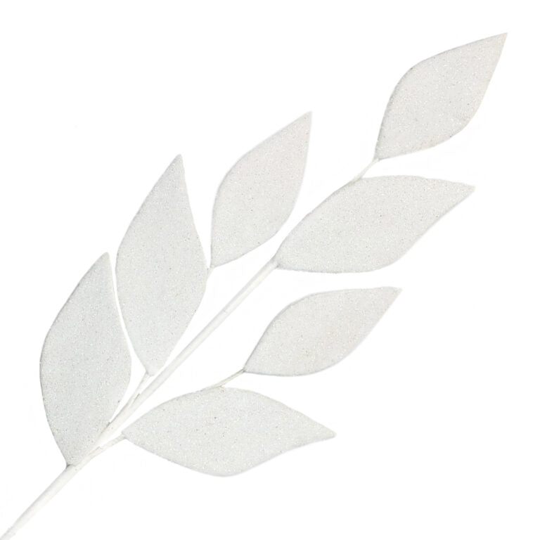 Wool Leaf Stem - White