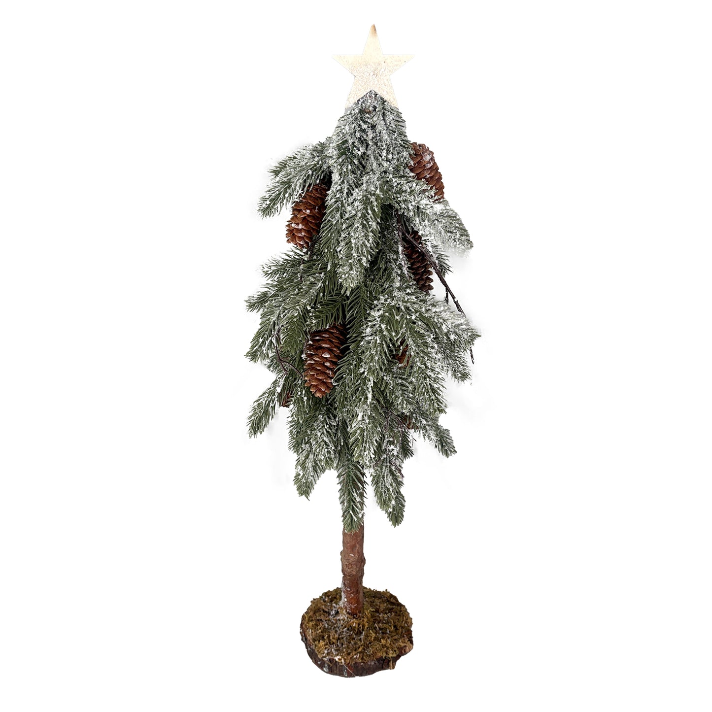Sapin avec pommes de pin - 24 po
